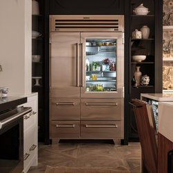 48" PRO Refrigerator/Freezer with Glass Door - Refrigerators