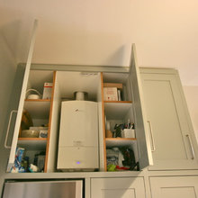 hiding the boiler