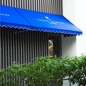 Outdoor Canopy for Tumbi Hotel, Tapestry Collection By Hilton, Dubai.