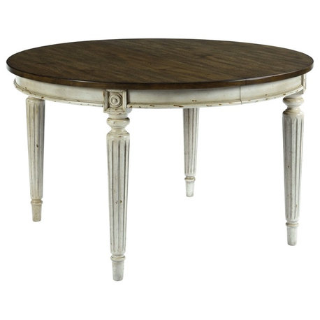 Emma Mason Signature Marvelous Dining Table in Fossil and Parchment