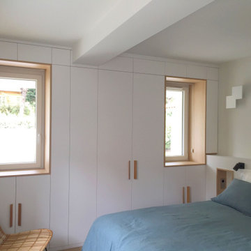 Chambre extension - détail dressing