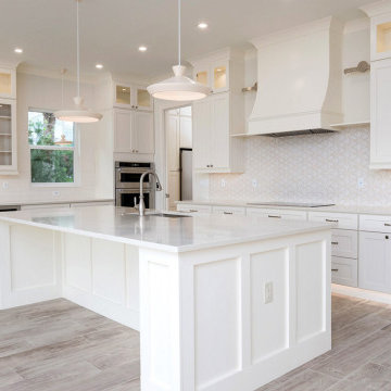 Antique White Shaker RTA Cabinets