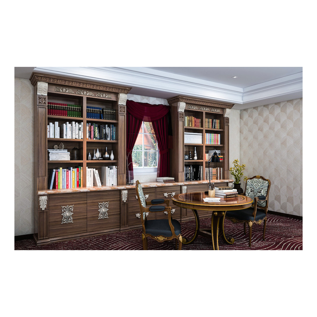 Victorian Home Office