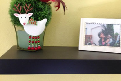 Inspiration for a contemporary entryway remodel in Phoenix