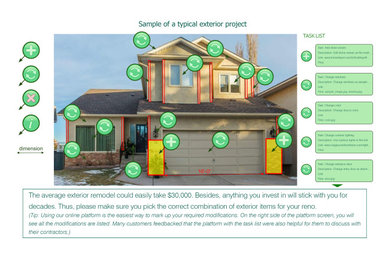 Typical Exterior Renovation Visualization