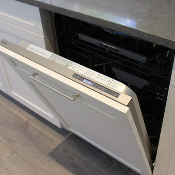 Custom Kitchen Cabinetry and Built-In China Cabinet