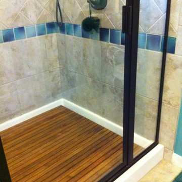 Bathroom and Shower African Teak Wood Mats