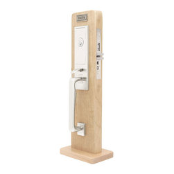 Emtek 3346 Brass Mortise Zeus Entry Set - Products