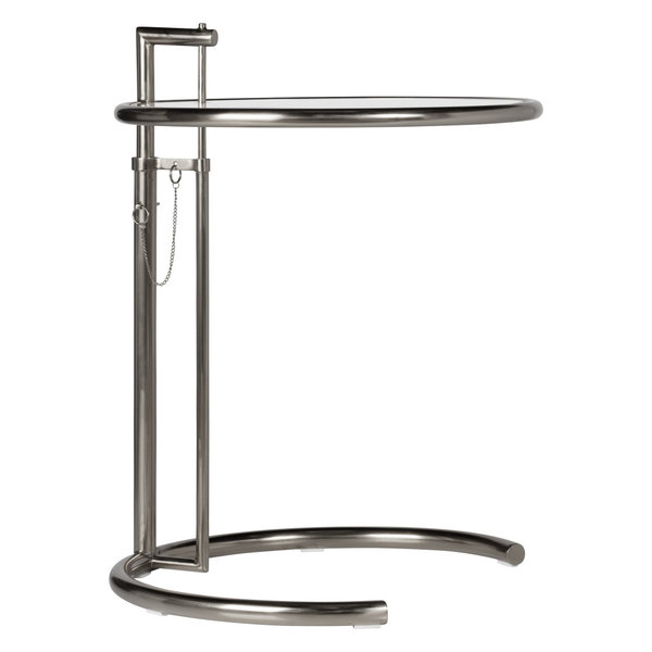 Eileen Side Table, Chrome Finish