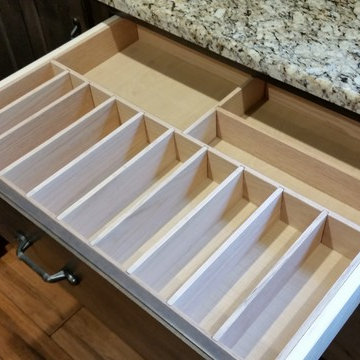 Silverware drawer organizer