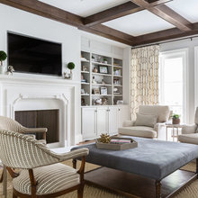 Family Room Ottoman Rug