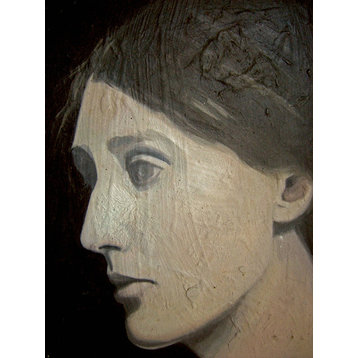 "Virginia Woolf 2" Artwork, Unframed
