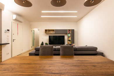 Esempio di un soggiorno moderno