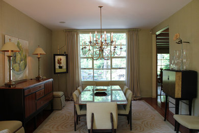 Eclectic dining room photo in New York