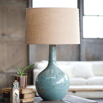 Regina Andrew Design Fluted Ceramic Table Lamp