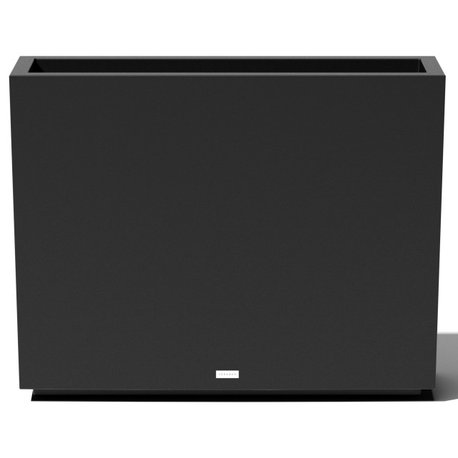 Veradek Block Series Span Planter, Black, Medium