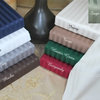 Egyptian Cotton 400 Thread Count Stripe Sheet Sets King Light Blue