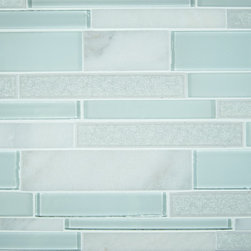 Fantasia Blanco Interlocking - Mosaic Tile