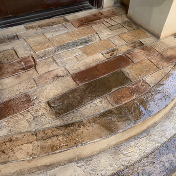 Stamped concrete Frisco , Tx - Progroup Construction