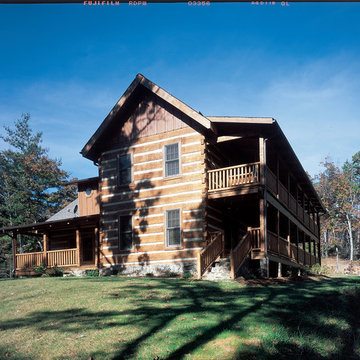 White - Modified Prestwick Log Home