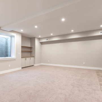 Finished Basement Recreation Room