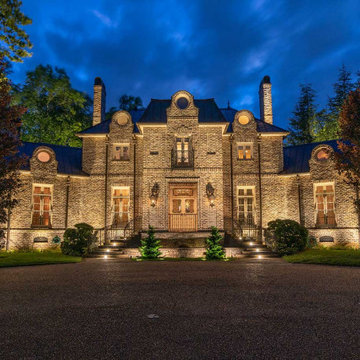 After Outdoor Lighting on Belle Meade Estate