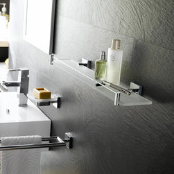 Geometri Series Glass Shelf - Home Decor