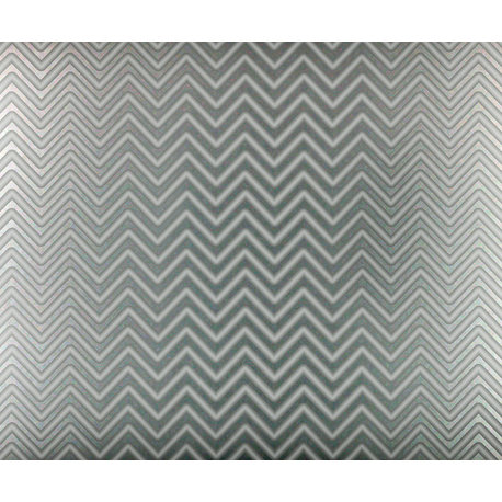 Chevron Stainless Steel Kitchen Backsplash, 24"x48"