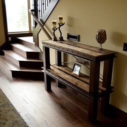Rustic Industrial Tables - Console Tables