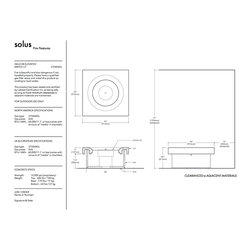 Solus Fire Pit Spec - Elevated Halo 48, Manual Start, Ethanol - Fire Pits