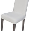 Couture Covers Parsons Chair Cover, Pure White