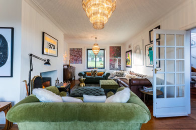 Design ideas for a living room in Glasgow.