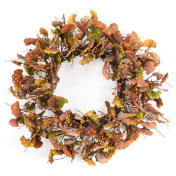 Contemporary Wreaths And Garlands by Melrose International LLC