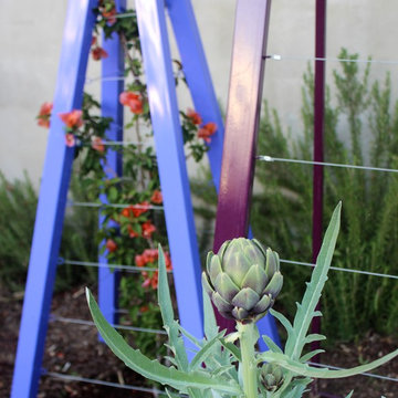 Akoris Garden Tuteur and Mira Garden Trellis