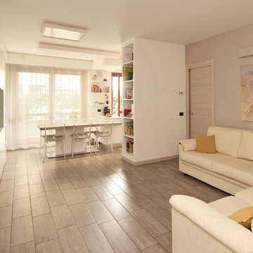 CASA LUCIANA - Un living vestito di bianco