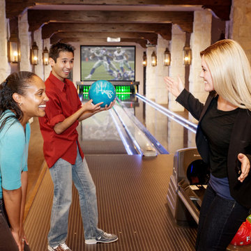 Bowling Lanes for Texas Residence