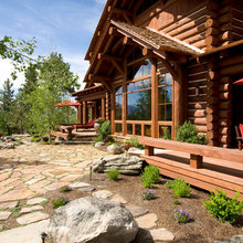 cabin landscape
