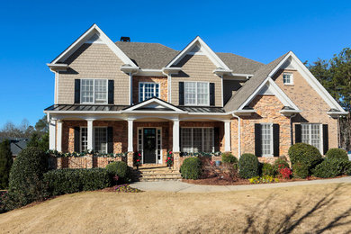Inspiration for a timeless exterior home remodel in Atlanta