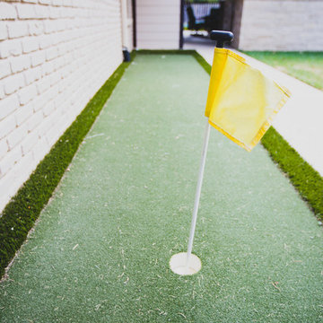 Keep Your Husband Home with a Built-In Putting Green!