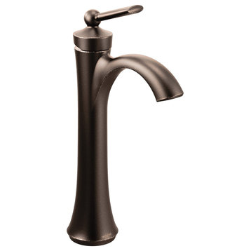 Moen Wynford Oil Rubbed Bronze One-Handle Bathroom Faucet 4507ORB
