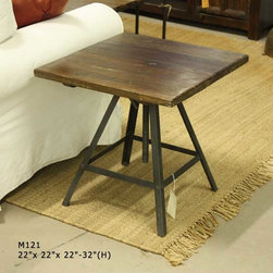 new modern rustic industrial - Side Tables And End Tables