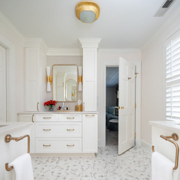 Contemporary Traditional Bathroom Design Salisbury, NC