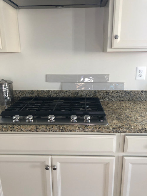 Need help with deciding on backsplash for busy builder grade granite