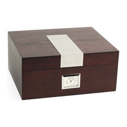 Espresso Wood Humidor - Decorative Boxes