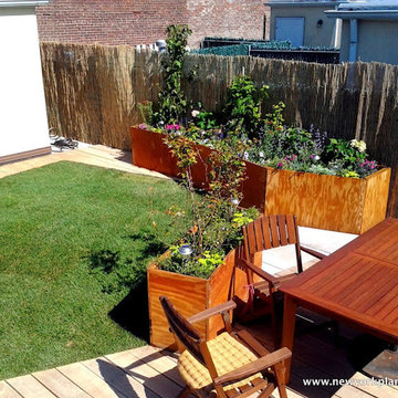 Beautiful Green Roof Top Garden design with NYPLANTINGS