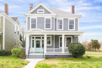 Example of a classic exterior home design in Other