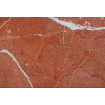 Rojo Alicante Marble Tiles, Polished Finish, 12"x12", Set of 40