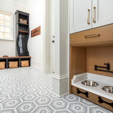 Mudroom at 4208 Water Oak by Pike Properties - Charlotte Custom Home Builder