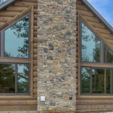Concrete Log Siding Homes