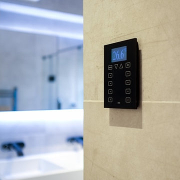 Smart Control Panel in Bathroom, Hong Kong